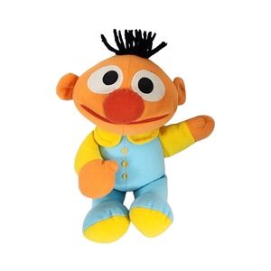 Vintage 80s Sesame‎ Street Ernie Plush Stuffed Toy 9.5 Inch